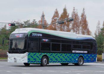 PanTA-G Bus, Gyeonggi-do’s self-driving bus (Image courtesy of Gyeonggi-do)