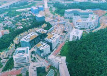 Panoramic view of Huons headquarters (Source: Huons YouTube)