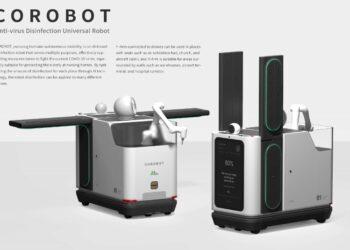 Corobot, a disinfecting robot developed by Hills Robotics(Image: Hills Robotics Homepage)
