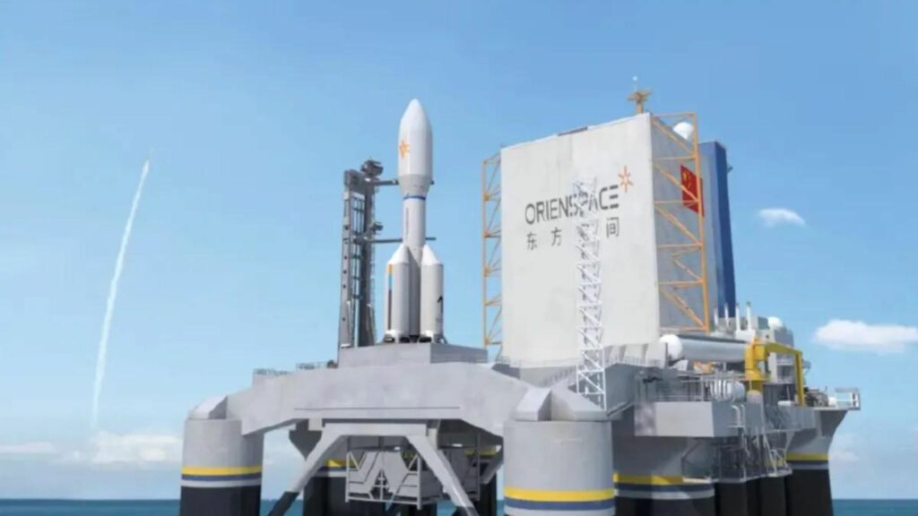 China Powerful Rockets Chinese Startup Orienspace Launches Gravity-1 Rocket in a Bid for Space ...