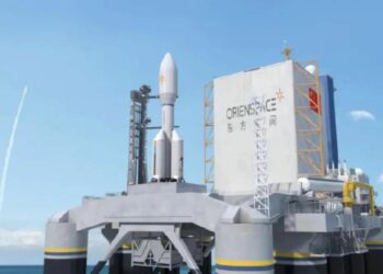 Chinese Startup Orienspace Launches Gravity-1 Rocket in a Bid for Space