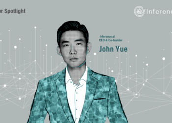 (John Yue, the founder and CEO of Inference.ai. Credit: Cherubic Ventures)