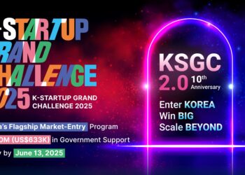 South Korea Launches 10th Edition of K-Startup Grand Challenge, Offering ₩950M in Support to Global Startups